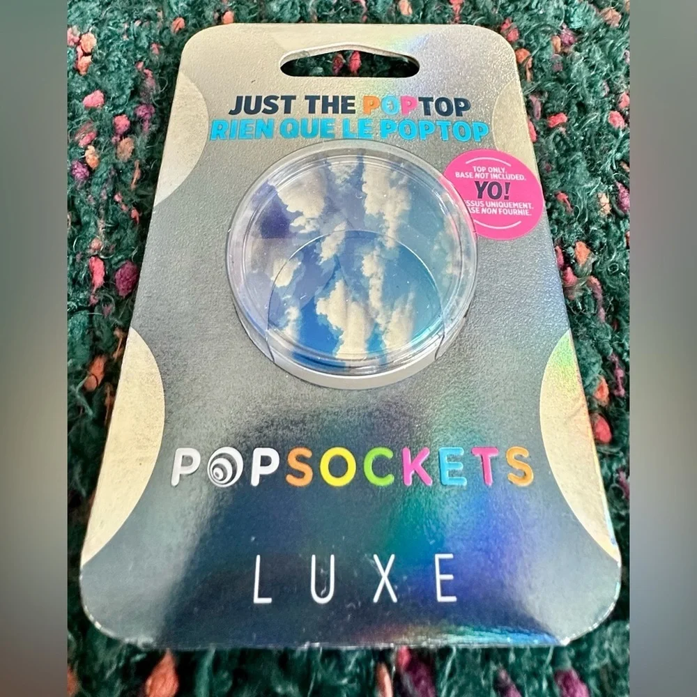 ‼️RARE‼️🎸Popsocket🎸🔥NWT🔥Popsockets Luxe Cloud Mirror Universal Top
